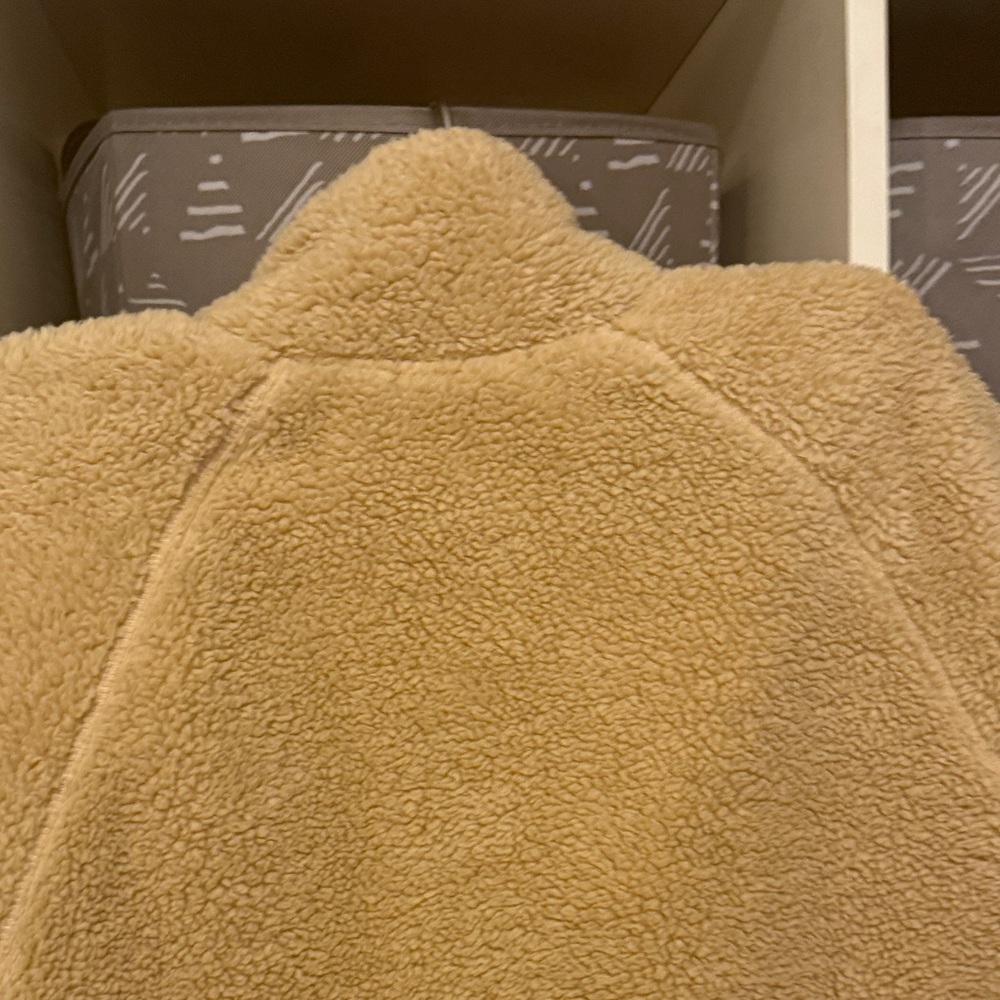 Women's Tan Teddy Jacket - Picture 11 of 13